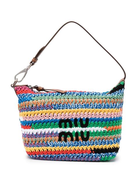 miu miu bag small|miu miu crochet bag.